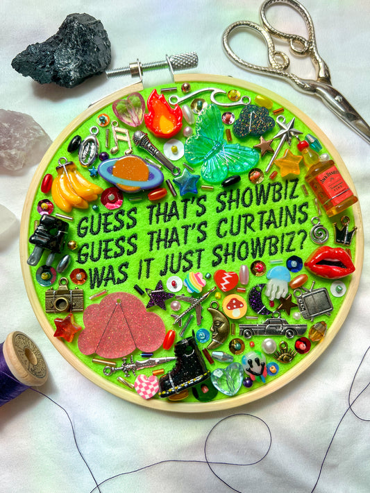 SHOWBIZ hayley williams charm embroidery