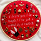 RED WINE SUPERNOVA chappell roan embroidery