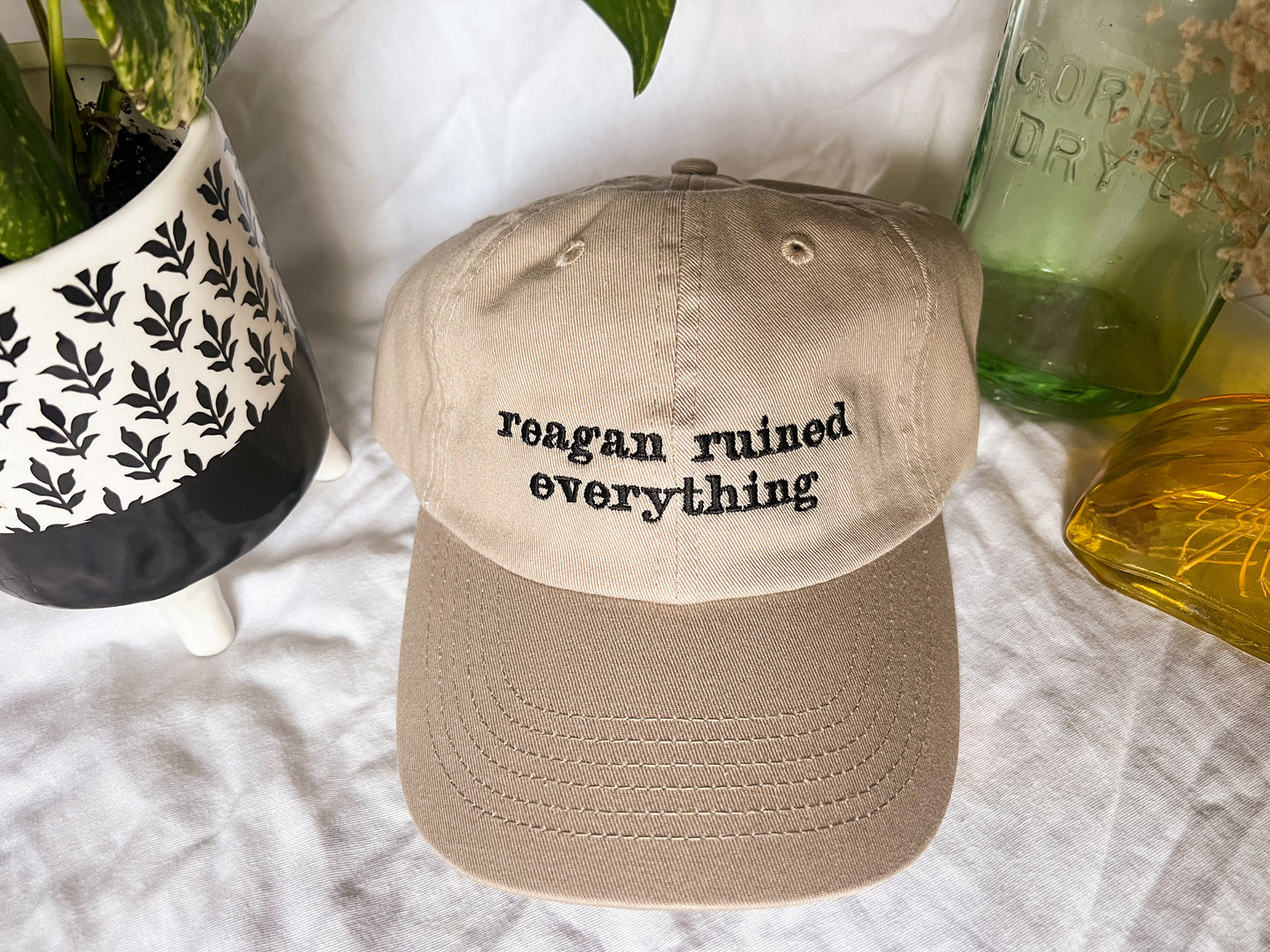 reagan ruined everything cap (PREORDER)