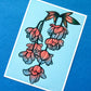 vining flowers print - odd moss studio