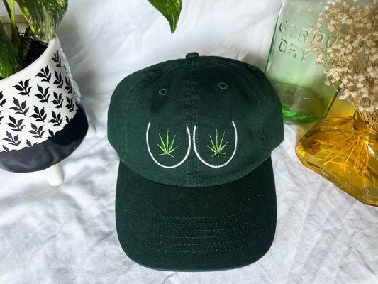 weed boobies cap (PREORDER)