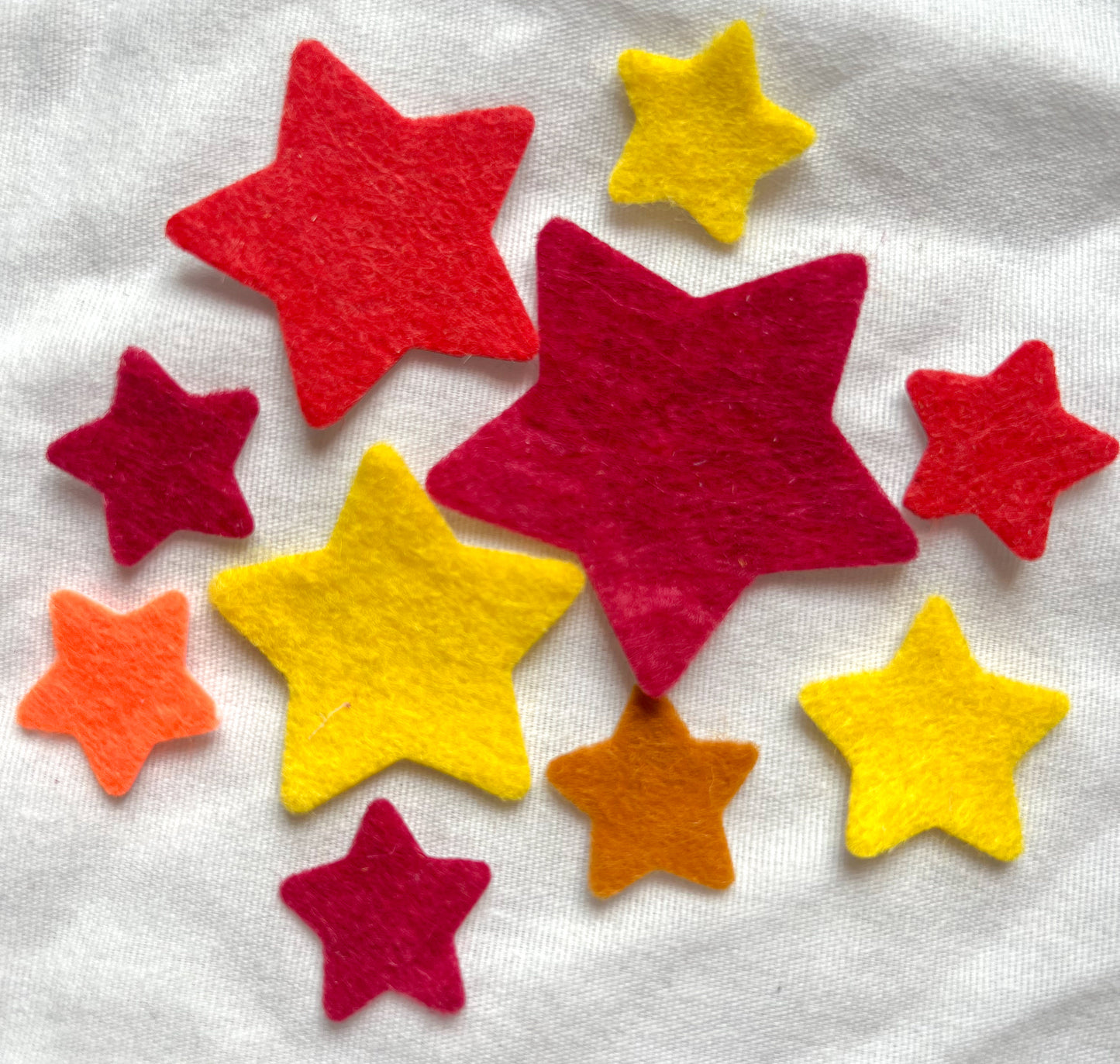 MINI STARS iron-on patch bundle
