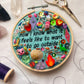 SIDELINES phoebe bridgers charm embroidery