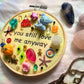 LOVE ME ANYWAY chappell roan embroidery