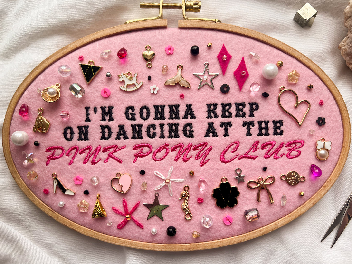 PINK PONY CLUB chappell roan embroidery