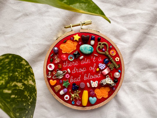 ALL MY LOVE noah kahan charm embroidery