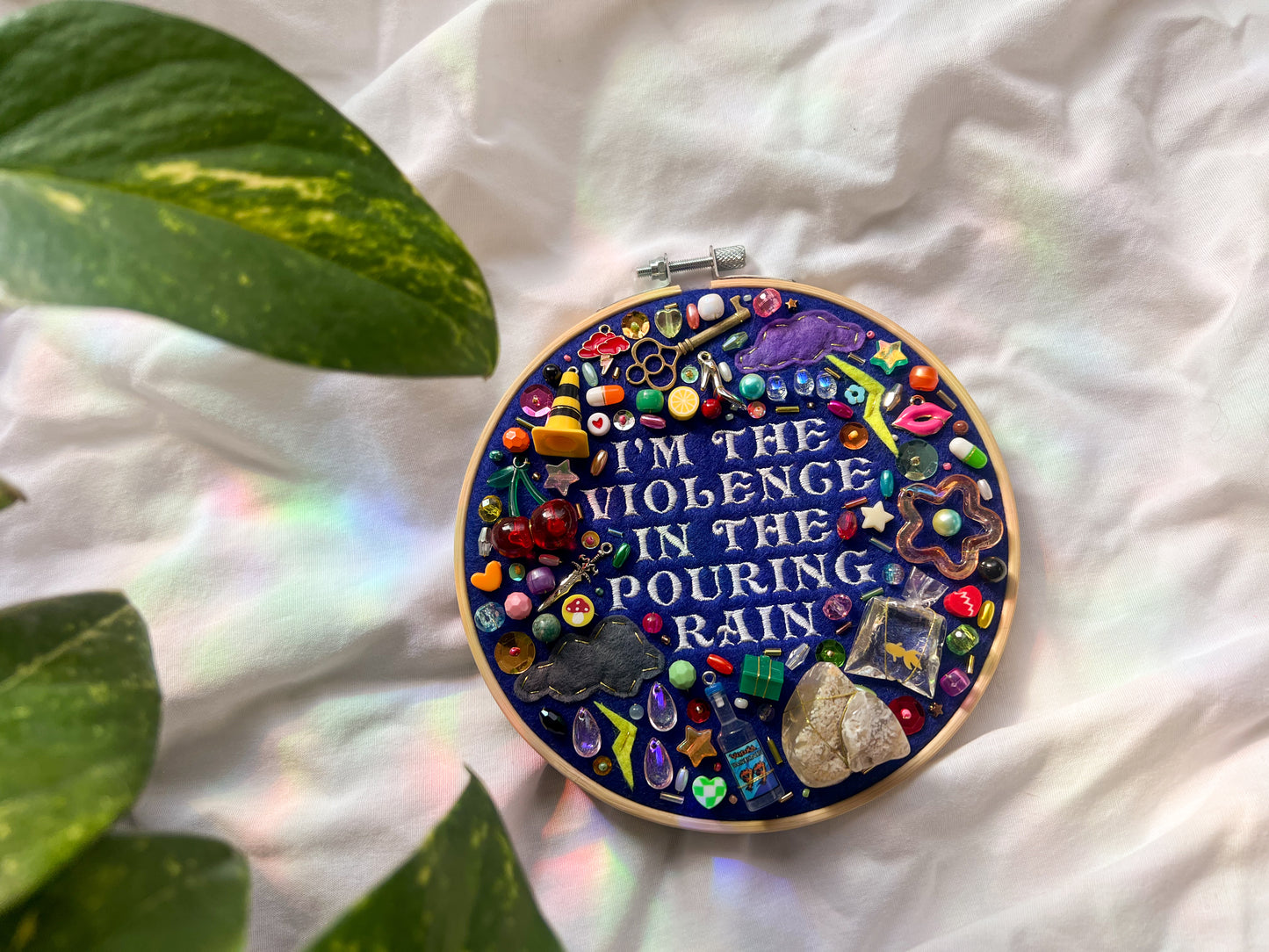 CUSTOM CHARM EMBROIDERY HOOP