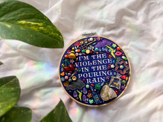 CUSTOM CHARM EMBROIDERY HOOP