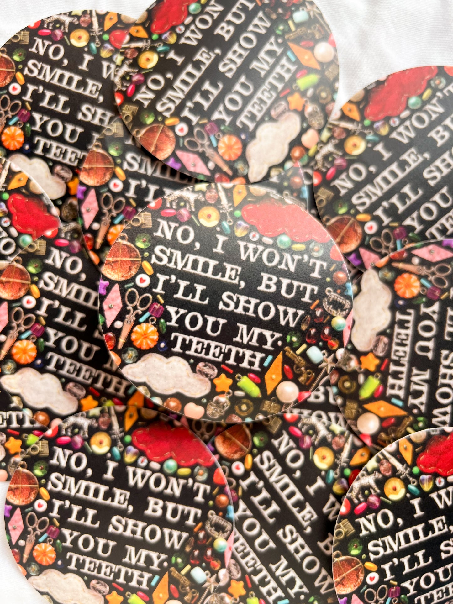 halsey charm stickers