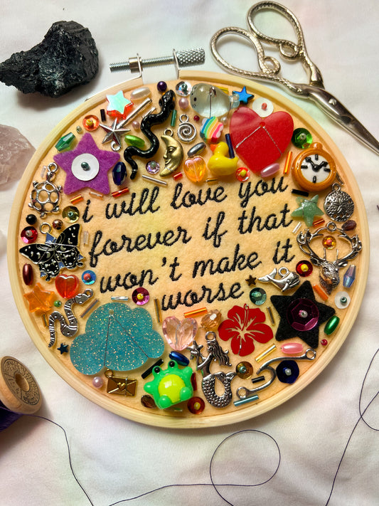 BLOOD BROS hayley williams charm embroidery