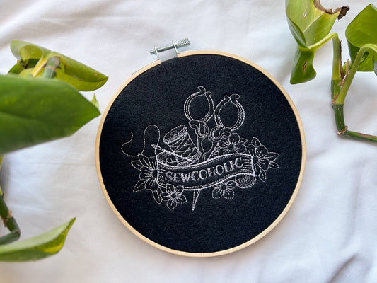 sewcoholic embroidery