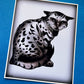 lynx print - odd moss studio