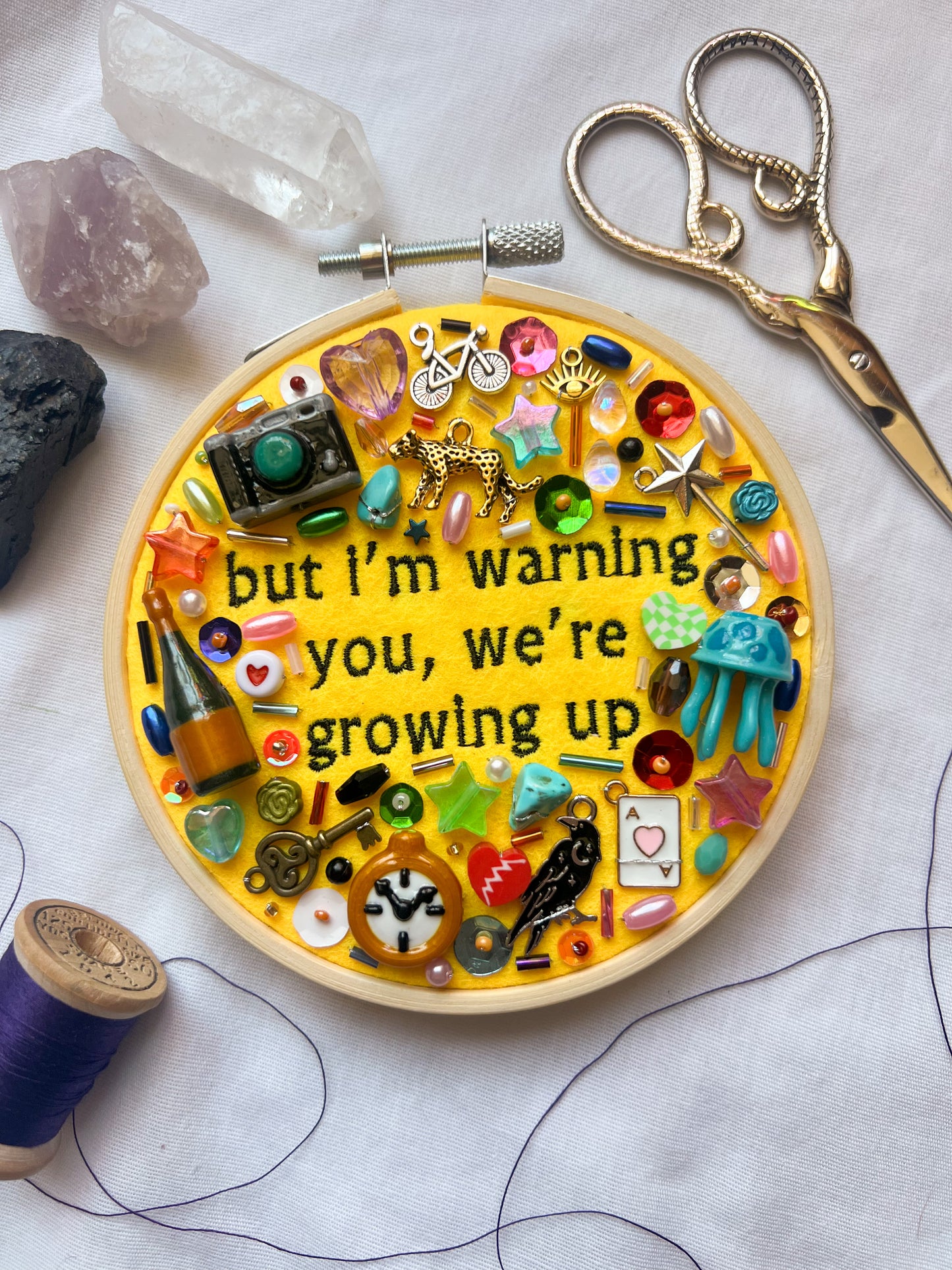 TURPENTINE brandi carlile charm embroidery