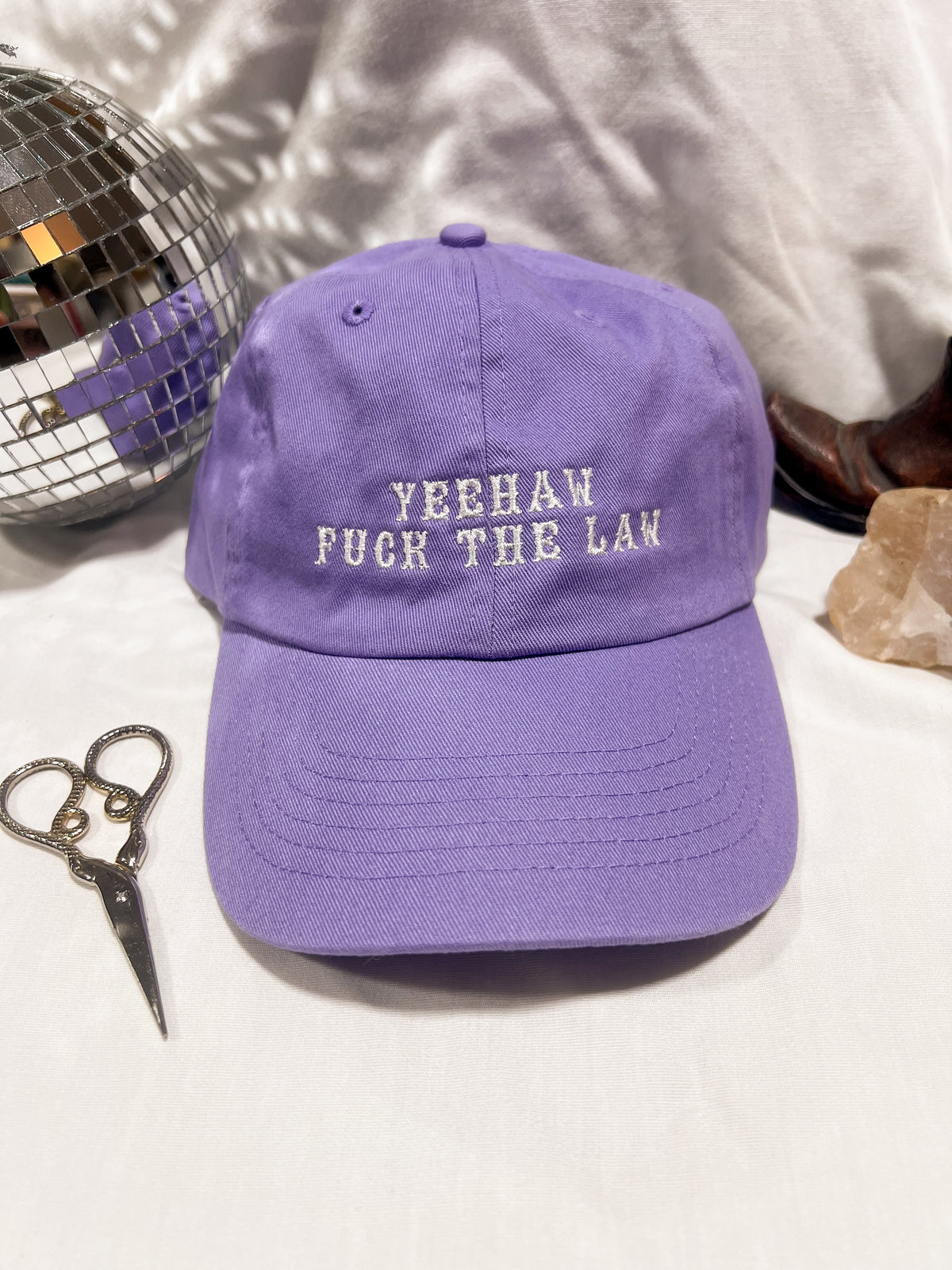yeehaw fuck the law cap (PREORDER)