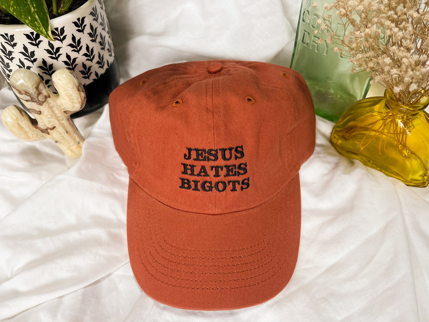 jesus hates bigots cap (PREORDER)