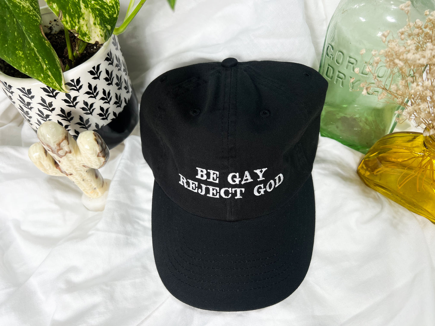 be gay reject god cap (PREORDER)