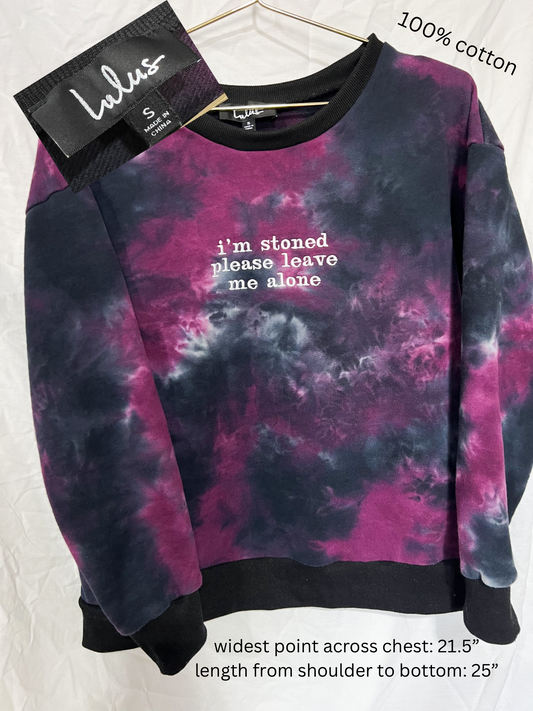 i’m stoned embroidered shirt