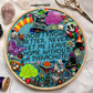 PARACHUTE (blue, leave home) hayley williams charm embroidery
