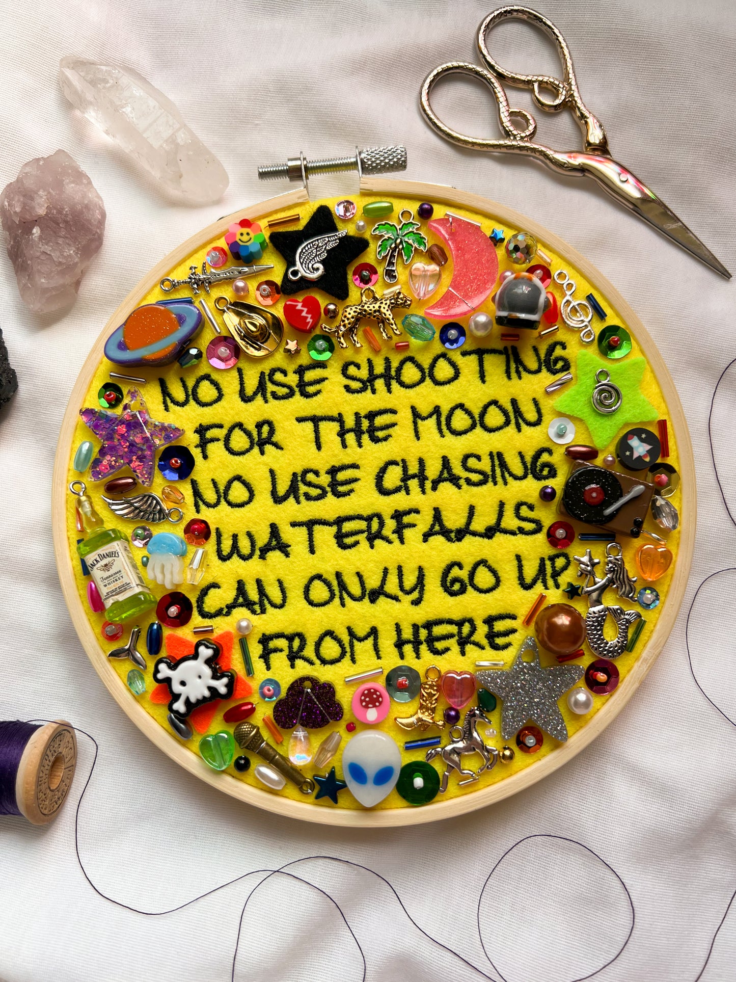 EGO DEATH AT A BACHELORETTE PARTY hayley williams charm embroidery
