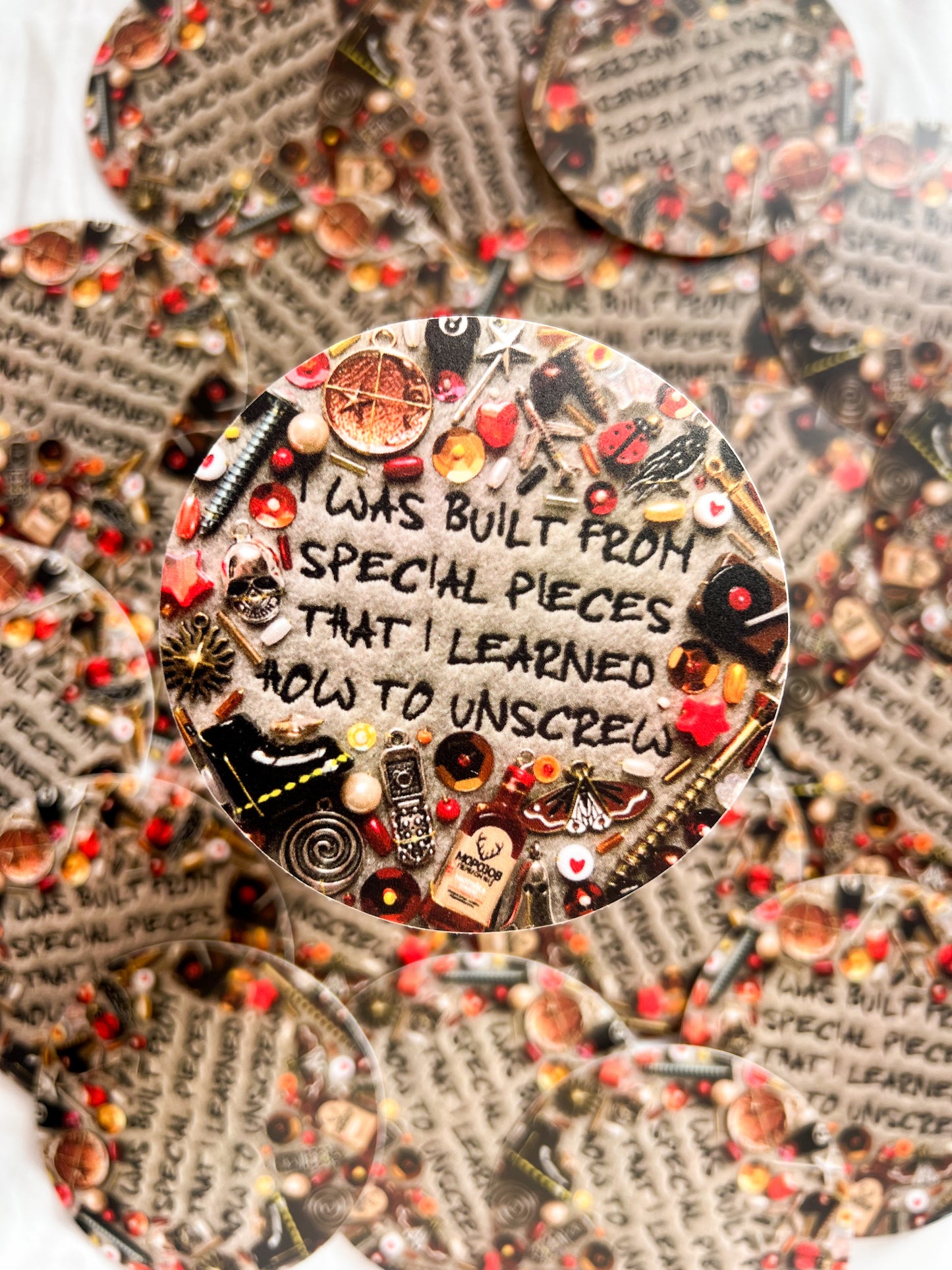 halsey charm stickers