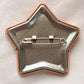 never uses AI star-shaped holographic pin