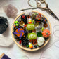 trick or treat halloween mini charm embroidery