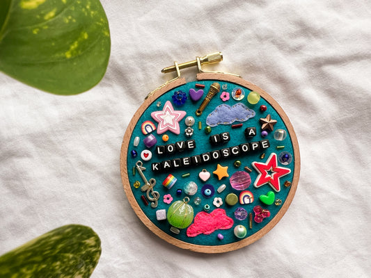 KALEIDOSCOPE chappell roan charm embroidery