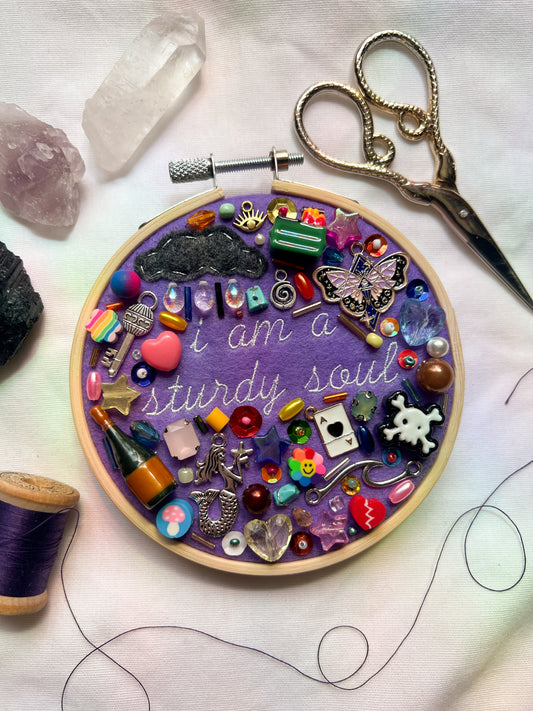 THE EYE brandi carlile charm embroidery