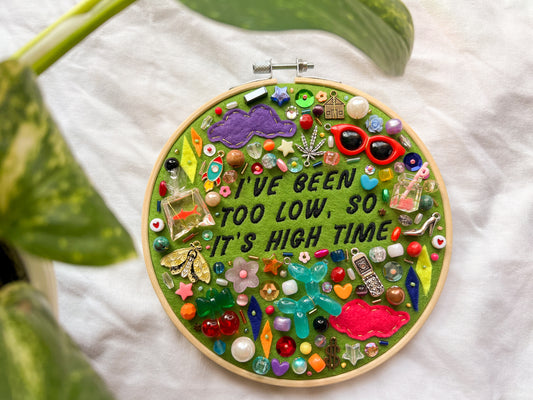 HIGH TIME kacey musgraves charm embroidery