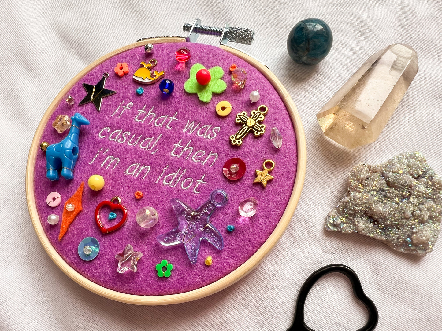 SHARPEST TOOL sabrina charm embroidery hoop