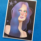 mystic star girl print - odd moss studio