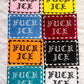 FUCK ICE MYSTERY COLOR iron-on patch