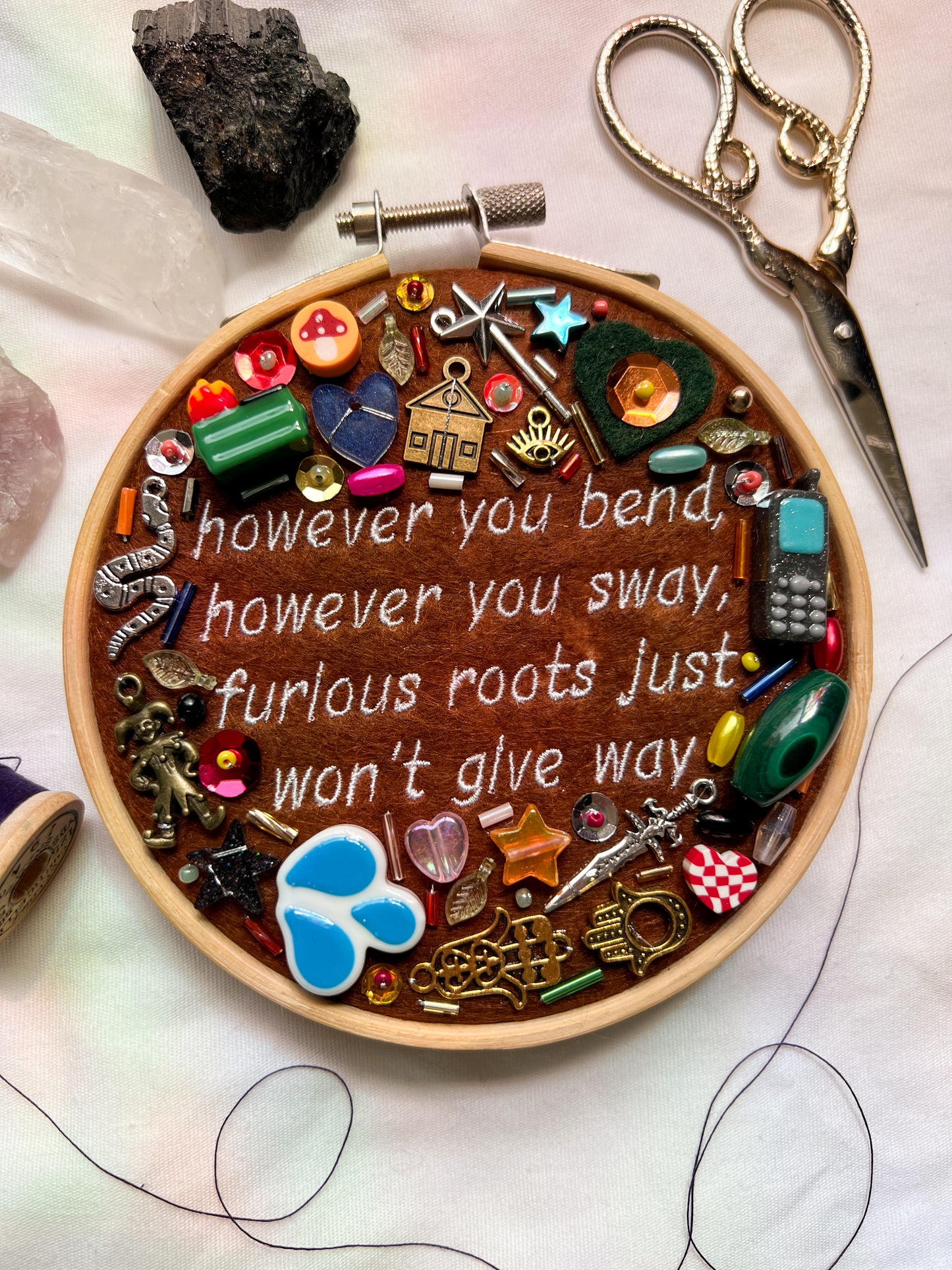 BROTHERLY HATE hayley williams charm embroidery