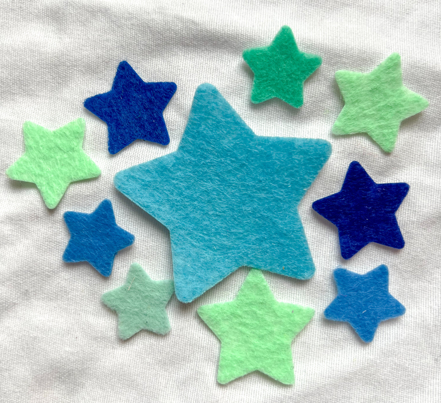 MINI STARS iron-on patch bundle