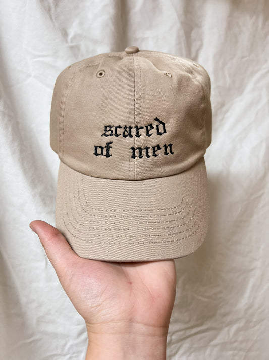 scared of men cap (PREORDER)