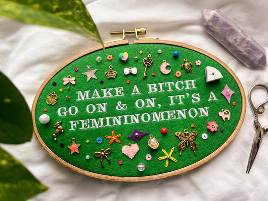 FEMININOMENON chappell roan embroidery