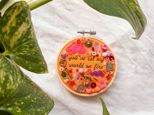 GOLDEN HOUR kacey musgraves charm embroidery
