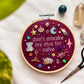 GOOD GRACES sabrina charm embroidery hoop