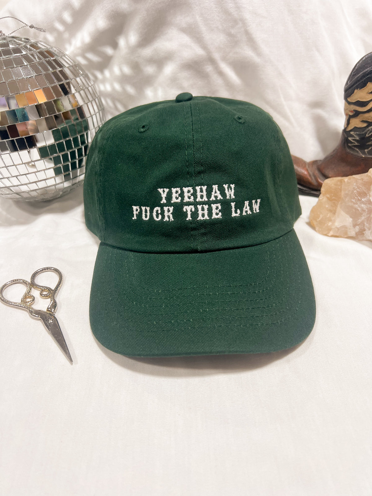 yeehaw fuck the law cap (PREORDER)