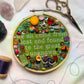 LIFE ON THE RUN brandi carlile charm embroidery
