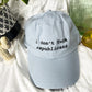 i don't fuck republicans cap (PREORDER)