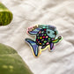 rainbow fish holographic sticker