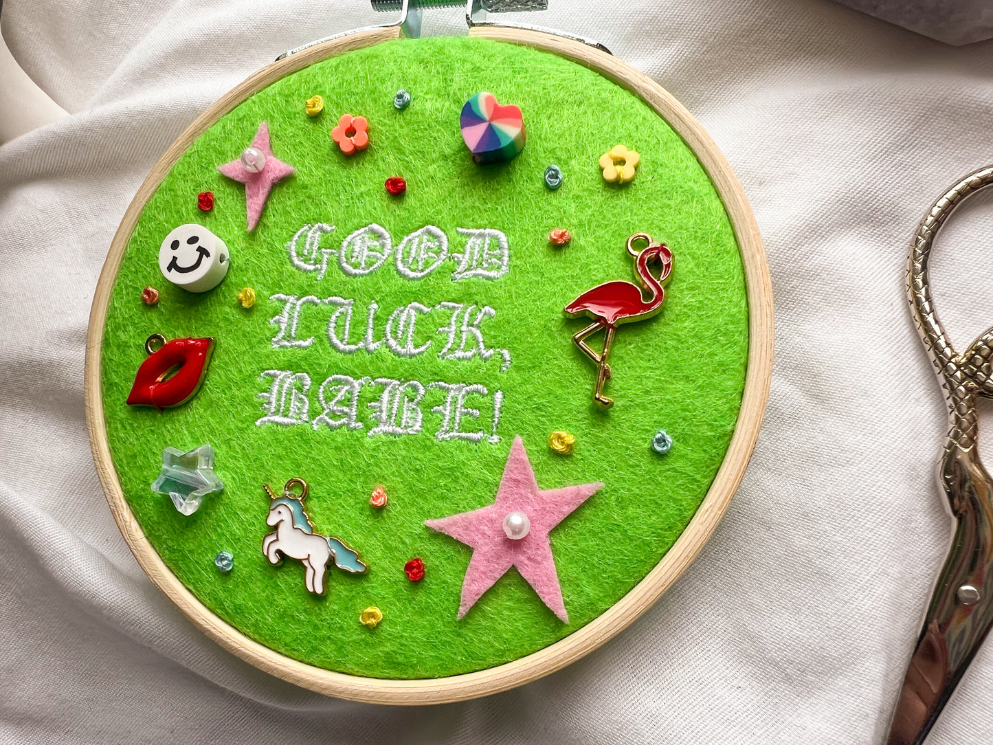 GOOD LUCK, BABE! chappell roan embroidery