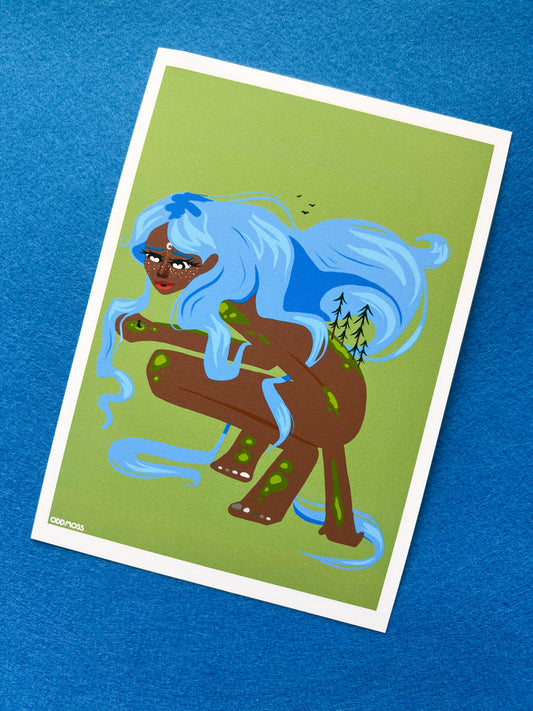 mother nature print - odd moss studio