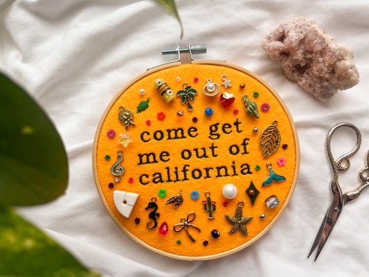 CALIFORNIA chappell roan embroidery