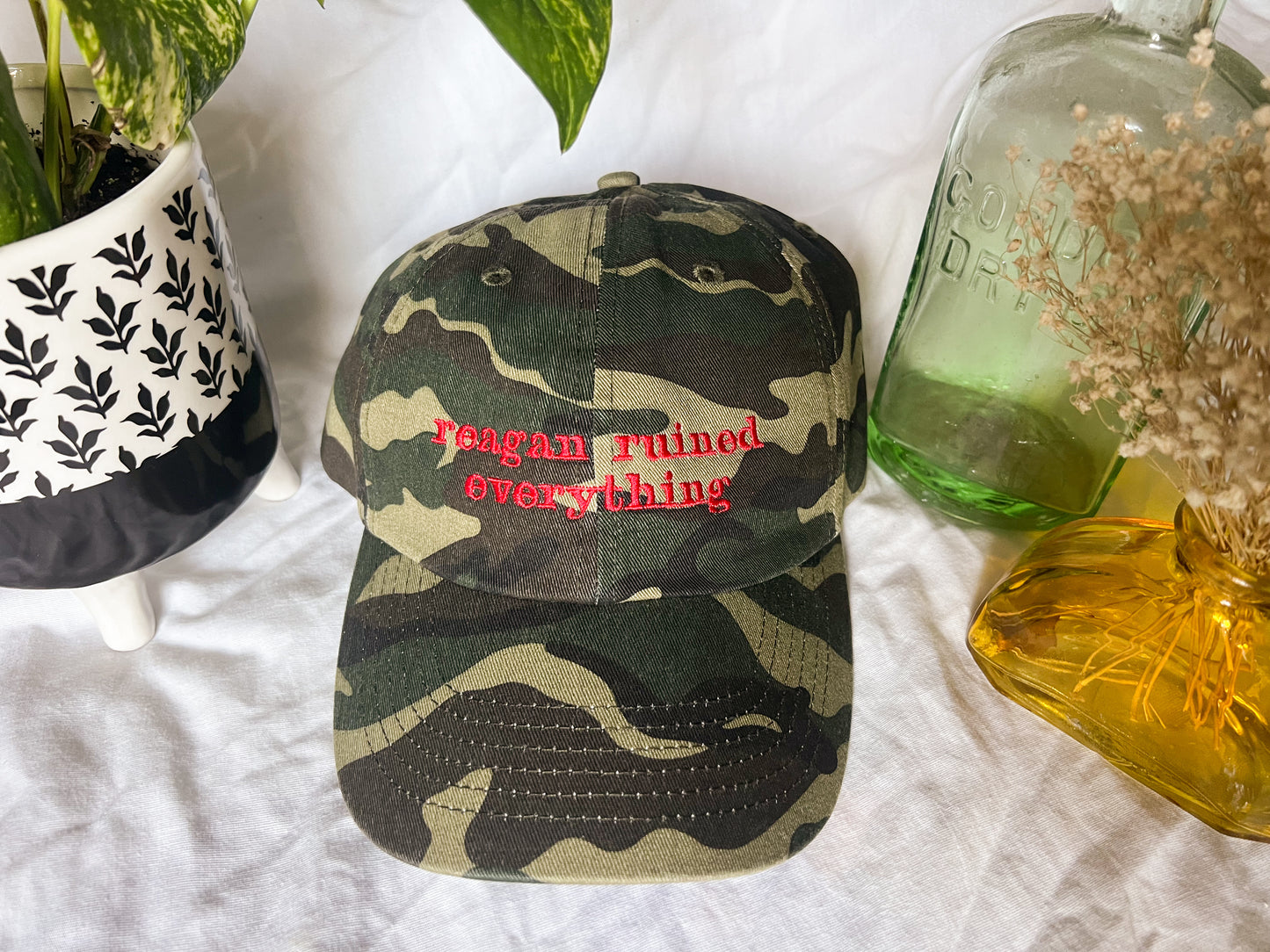 reagan ruined everything cap (PREORDER)