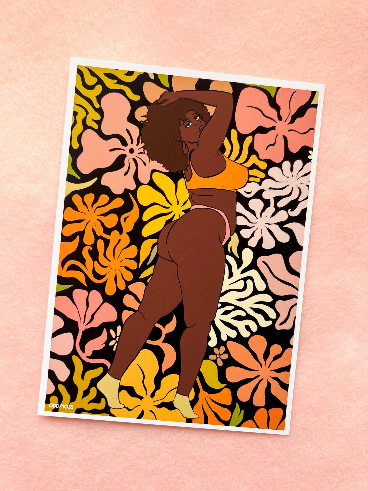 pastel groovy booty print - odd moss studio