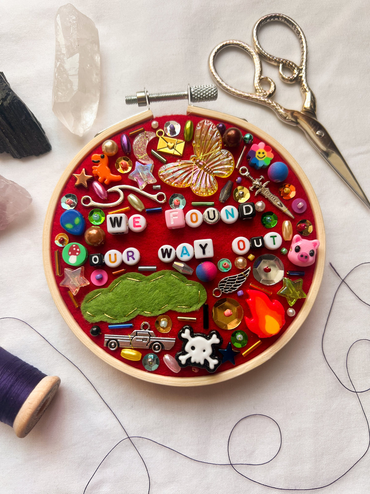 WOULD YOU RATHER phoebe bridgers charm embroidery