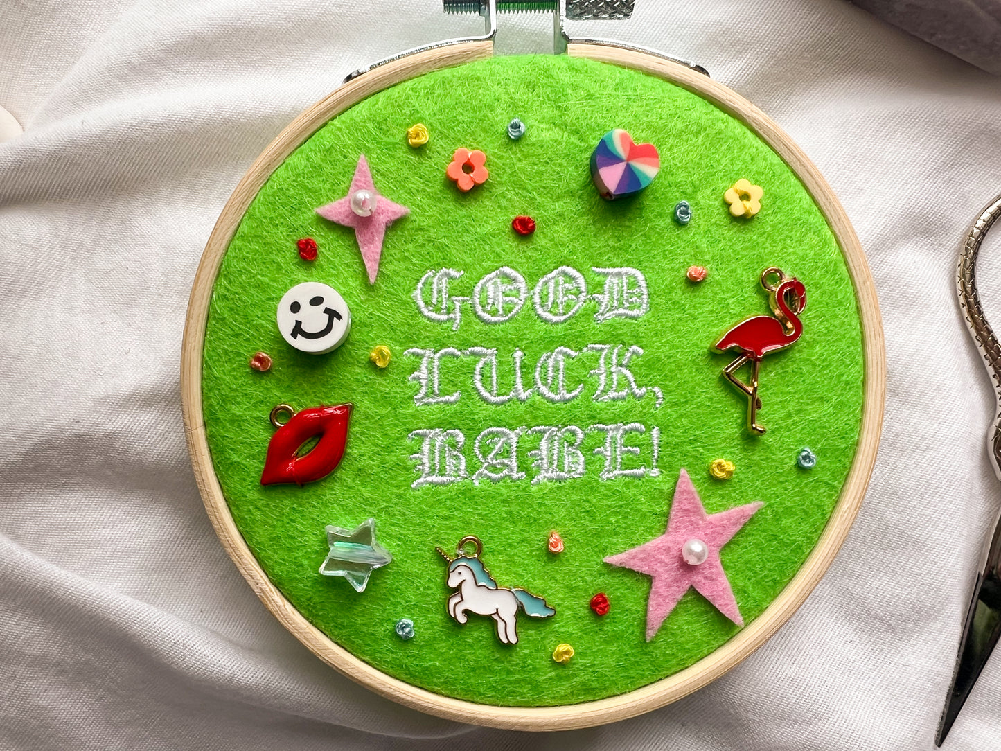 GOOD LUCK, BABE! chappell roan embroidery