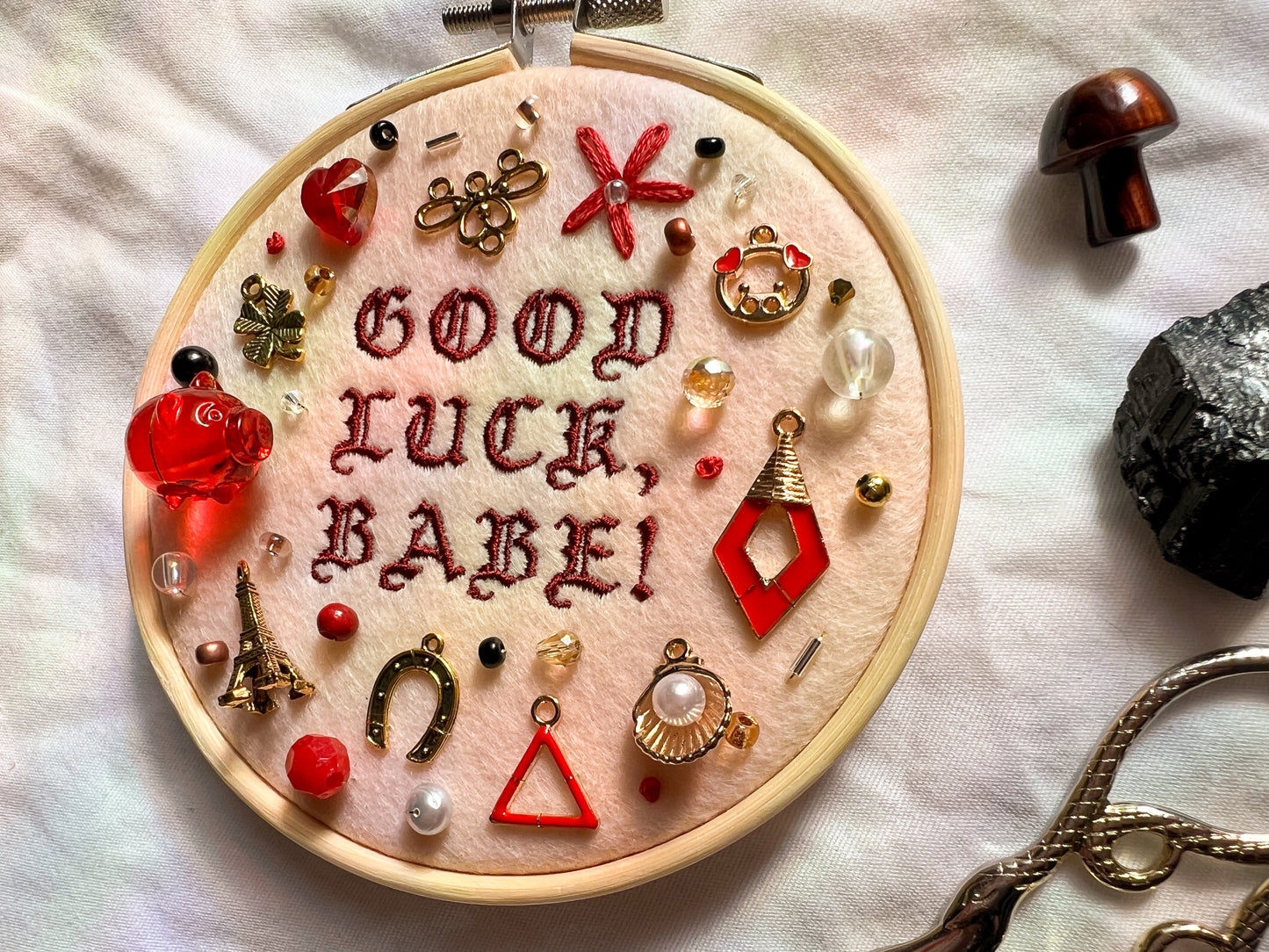 GOOD LUCK, BABE! chappell roan embroidery